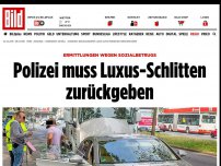 Bild zum Artikel: Vor Jobcenter beschlagnahmt - Luxus-Schlitten wieder bei ihren Besitzern