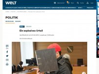 Bild zum Artikel: Ein explosives Urteil