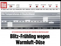 Bild zum Artikel: Bis 15 Grad - Blitz-Frühling wegen Warmluft-Düse aus Spanien