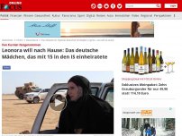 Bild zum Artikel: Von Kurden festgenommen - Leonora heiratet mit 15 Jahren deutschen IS-Kämpfer in Syrien - jetzt will sie zurück