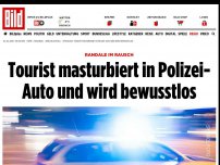 Bild zum Artikel: Randale im Rausch - Mann masturbiert in Polizei-Auto und wird bewusstlos