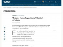 Bild zum Artikel: Türkische Hochzeitsgesellschaft blockiert Autobahn