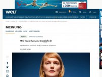 Bild zum Artikel: Wir brauchen eine Impfpflicht