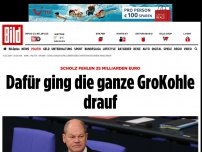 Bild zum Artikel: 1,4 Billionen Euro - Dafür ging die GroKohle drauf