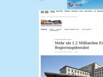 Bild zum Artikel: Fachwissen von außen: Mehr als 1,2 Milliarden Euro für Regierungsberater