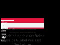 Bild zum Artikel: Abschied nach 6 Staffeln: Jessica Ginkel verlässt 'De