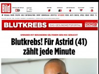 Bild zum Artikel: Spender gesucht! - Blutkrebs! Für Astrid (41) zählt jede Minute