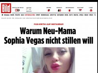 Bild zum Artikel: Neu-Mama Sophia Vegas - Vollzeit-Nanny und auf keinen Fall stillen