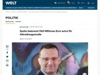 Bild zum Artikel: Spahn bekommt fünf Millionen Euro extra für Abtreibungsstudie