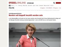 Bild zum Artikel: Verteidigungsministerium: Berater soll doppelt bezahlt worden sein