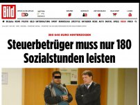 Bild zum Artikel: 380 640 Euro hinterzogen - Steuerbetrüger muss nur 180 Sozialstunden leisten