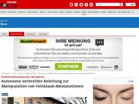 Bild zum Artikel: Radikale Maßnahmen für Fahrverbote? - Autonome verbreiten Anleitung zur Manipulation von Feinstaub-Messstationen