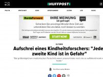 Bild zum Artikel: Aufschrei eines Kindheitsforschers: 'Jedes zweite Kind ist in Gefahr'