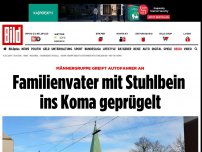 Bild zum Artikel: Gruppe vermöbelt Familienvater - Familienvater mit Stuhlbein ins Koma geprügelt