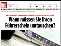 Bild zum Artikel: 43 Mio „Lappen' betroffen - Wann müssen Sie Ihren Führerschein umtauschen?