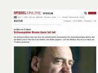 Bild zum Artikel: Im Alter von 77 Jahren: Schauspieler Bruno Ganz ist tot