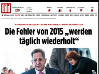 Bild zum Artikel: Maaßen zu Migrationspolitik - Fehler von 2015 „werden täglich wiederholt“