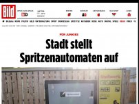 Bild zum Artikel: Für Junkies - Stadt stellt Spritzenautomaten auf