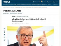 Bild zum Artikel: „Es gibt zwischen Herrn Orbán und mir keinerlei Schnittmengen“