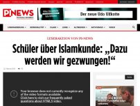 Bild zum Artikel: Leseraktion von PI-NEWS Schüler über Islamkunde: „Dazu werden wir gezwungen!“
