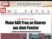 Bild zum Artikel: Schock-Bilder - Mann lässt Frau in den Tod stürzen!