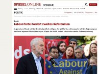 Bild zum Artikel: Brexit: Labour fordert zweites Referendum