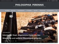 Bild zum Artikel: Islamischer Staat: Abgetrennte Köpfe von Sex-Sklavinnen und weiteres Massengrab gefunden