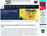 Bild zum Artikel: Was ich als Sohn eines geflohenen Persers von Steinmeier halte