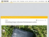 Bild zum Artikel: Hilden: Flüchtling bringt verlorenes Portemonnaie zurück