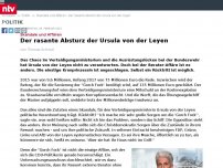 Bild zum Artikel: Skandale und Affären: Der rasante Absturz der Ursula von der Leyen