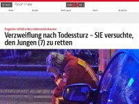 Bild zum Artikel: Verzweiflung nach Todessturz – SIE versuchte, den Jungen (7) zu retten