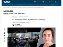 Bild zum Artikel: Ich habe genug von der Negativität der Deutschen