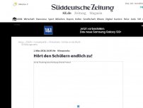 Bild zum Artikel: Klimastreiks: Schüler an die Macht