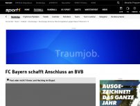 Bild zum Artikel: Souveräner Sieg in Gladbach - FC Bayern holt BVB ein