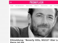 Bild zum Artikel: Eilmeldung: 'Riverdale'-Star Luke Perry ist tot