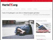 Bild zum Artikel: Hartz IV: Obdachlos dank Angemessenheitsregeln