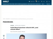 Bild zum Artikel: Guido Maria Kretschmer wünscht AKK „zwei schwule Söhne“