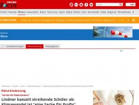 Bild zum Artikel: 'Ich bin für Realitätssinn' - Lindner kanzelt streikende Schüler ab: Klimawandel ist 'eine Sache für Profis'