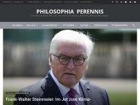 Bild zum Artikel: Frank-Walter Steinmeier: Im Jet zum Klima-Schülerstreik