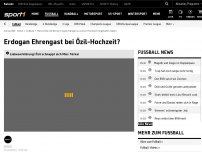 Bild zum Artikel: Türkische Medien: Erdogan Ehrengast bei Özils Hochzeit