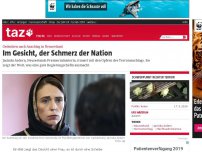 Bild zum Artikel: Gedenken nach Anschlag in Neuseeland: Im Gesicht, der Schmerz der Nation