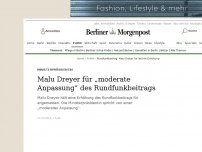Bild zum Artikel: Ministerpräsidentin: Malu Dreyer für „moderate Anpassung“ des Rundfunkbeitrags