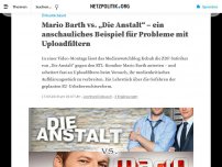 Bild zum Artikel: Mario Barth vs. „Die Anstalt“ – ein anschauliches Beispiel für Probleme mit Uploadfiltern