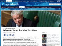 Bild zum Artikel: London: Unterhaus-Sprecher sagt neues Brexit-Votum ab