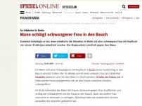 Bild zum Artikel: An S-Bahnhof in Berlin: Mann schlägt schwangerer Frau in den Bauch