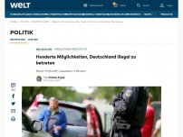 Bild zum Artikel: Hunderte Möglichkeiten, Deutschland illegal zu betreten