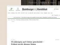 Bild zum Artikel: St. Pauli: 55-Jährigen auf Gleise geschubst – Polizei sucht diesen Mann