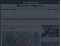 Bild zum Artikel: Flüchtlingskosten: Kommunen wollen neue Steuer einführen