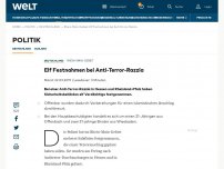 Bild zum Artikel: Elf Festnahmen bei Anti-Terror-Razzia