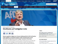 Bild zum Artikel: Liste mit Geldgebern für Meuthen-Kampagne teils falsch